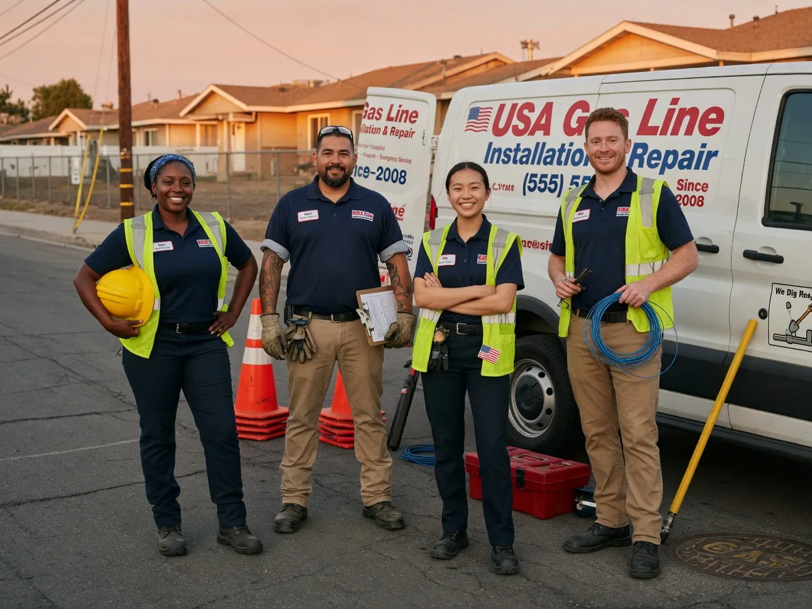 Gas Line Installation company in Saint Benedict, PA